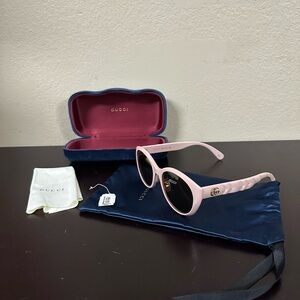 Authentic Gucci Light Pink Women's Sunglasses